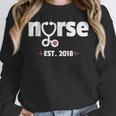 New Nurse Est 2018 Nursing School Graduation Unisex Sweatshirt