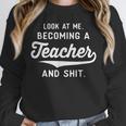 New Teacher Gifts Graduation Women Men Become Teachers Unisex Sweatshirt