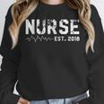 Nurse Est 2018 Nursing School Graduation Unisex Sweatshirt
