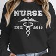 Nurse Nursing GraduationShirt Nurse Est 2018 Unisex Sweatshirt