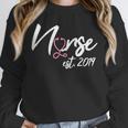 Nursing School Survivor Apparel Graduation Nurse RN EST 2019 Unisex Sweatshirt