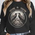 Odin Ravens Memory And Mind Huginn And Muninn Odin's Ravens Unisex Sweatshirt
