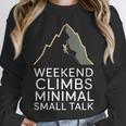 Outdoor Introvert Vibes Weekend Climber Unisex Sweatshirt Outdoor Introvert Vibes Weekend Climber Unisex Sweatshirt
