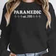 PARAMEDIC Est 2018 With Heartbeat Graduation Unisex Sweatshirt