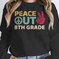 Peace Out 8th Grade Graduation Last Day Of School Unisex Sweatshirt