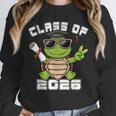Peace Sign Hand Turtle Class Of 2026 Graduation Unisex Sweatshirt