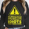 My People Skills Are Just Fine Sarcastic Introvert Unisex Sweatshirt My People Skills Are Just Fine Sarcastic Introvert Unisex Sweatshirt