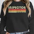Personal Christmas Retro Vintage Graduation Inspector Job Title Profession Birthday Worker Idea Unisex Sweatshirt