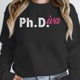Ph Diva Women Dissertation Doctoral Degree Graduation PhD Unisex Sweatshirt