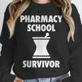 Pharmacy School Survivor PharmD Graduation T-Shirt Unisex Sweatshirt