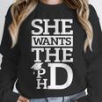 PhD Doctorate Husband Boyfriend PhD Graduation Unisex Sweatshirt