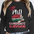 PhD PhD Graduation Gifts PhD Survivor T-Shirt Unisex Sweatshirt