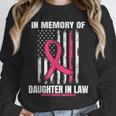 Pink In Memory Of Daughter In Law Breast Cancer Flag Shirts Unisex Sweatshirt Pink In Memory Of Daughter In Law Breast Cancer Flag Shirts Unisex Sweatshirt