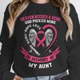 Pink In Memory Of Loving Aunt Breast Cancer Memorial Unisex Sweatshirt Pink In Memory Of Loving Aunt Breast Cancer Memorial Unisex Sweatshirt