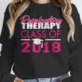 Pink Respiratory Therapist Class Of 2018 GraduationShirt Unisex Sweatshirt