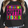 Pink STRAIGHT OUTTA Preschool PRE-K Graduation Unisex Sweatshirt