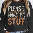 Please Don't Make Me Do Stuff Introvert Teen Lazy Gag Unisex Sweatshirt Please Don't Make Me Do Stuff Introvert Teen Lazy Gag Unisex Sweatshirt