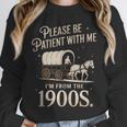 Please Be Patient With Me I'm From The 1900s Retro Western Unisex Sweatshirt