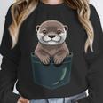 Pocket Otter Lover Introvert Cute Animal Fun Surprise Unisex Sweatshirt Pocket Otter Lover Introvert Cute Animal Fun Surprise Unisex Sweatshirt