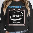 Powered By Introvert Inside Embrace Your Quiet Strength Unisex Sweatshirt Powered By Introvert Inside Embrace Your Quiet Strength Unisex Sweatshirt