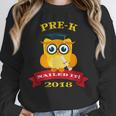 Pre-K Graduation 2018 Cute Owl Unisex Sweatshirt