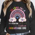 Pre k Graduation Class 2025 Graduate Pre-k Rainbow Girls Unisex Sweatshirt