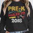 Pre-K Nailed It Class Of 2018 Graduation Unisex Sweatshirt