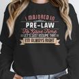 Pre-Law Major Student Shirt Graduation College Unisex Sweatshirt