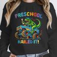 Preschool Graduation Monster Truck Dinosaur Boys Dino Tee Unisex Sweatshirt