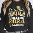 Proud Abuela Of 2024 College Graduate Family 24 Graduation Unisex Sweatshirt