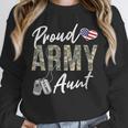 Proud Army Aunt Army Graduation Aunt US Army Aunt Unisex Sweatshirt