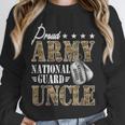 Proud Army National Guard Uncle National Guard Graduation Unisex Sweatshirt