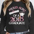 Proud Aunt Of a 2018 Graduate Auntie Graduation Unisex Sweatshirt