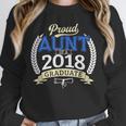 Proud Aunt Of 2018 Graduate Shirt Graduation Grad Unisex Sweatshirt