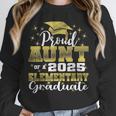 Proud Aunt Of 5th Grade Graduate 2025 Elementary Graduation Unisex Sweatshirt