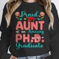 Proud Aunt Of An Amazing PhD Graduate Family Graduation Unisex Sweatshirt