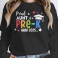 Proud Aunt Of A Pre-K 2025 Graduate Class Of 2025 Graduation Unisex Sweatshirt