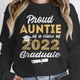 Proud Auntie Of 2022 Graduate Class 2022 Graduation Leopard Unisex Sweatshirt