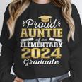 Proud Auntie Of 5th Grade Graduate 2024 Family Graduation Unisex Sweatshirt