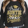 Proud Auntie Of A Class Of 2025 Graduate Senior Graduation Unisex Sweatshirt