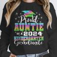Proud Auntie Of Kindergarten Graduate 2024 Graduation Auntie Unisex Sweatshirt