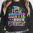 Proud Auntie Of Kindergarten Graduate 2025 Graduation Auntie Unisex Sweatshirt