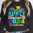 Proud Aunty Of Kindergarten Graduate 2024 Graduation Aunty Unisex Sweatshirt