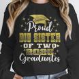 Proud Big Sister Of Two 2025 Graduates Graduation Family Unisex Sweatshirt