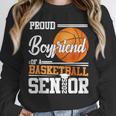 Proud Boyfriend Of A 2025 Senior Graduation Basketball Unisex Sweatshirt