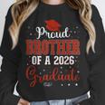 Proud Brother Of a Class Of 2026 Graduate For Graduation Unisex Sweatshirt