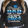 Proud Dad Of 5th Grade Graduate 2024 Elementary Graduation Unisex Sweatshirt