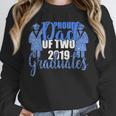 Proud Dad Of Two 2019 Graduates Twin Papa Graduation Unisex Sweatshirt