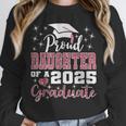 Proud Daughter Of 2025 College Graduate Family Graduation Unisex Sweatshirt
