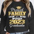 Proud Family Class Of 2023 PHD Graduate Doctorate Graduation Unisex Sweatshirt
